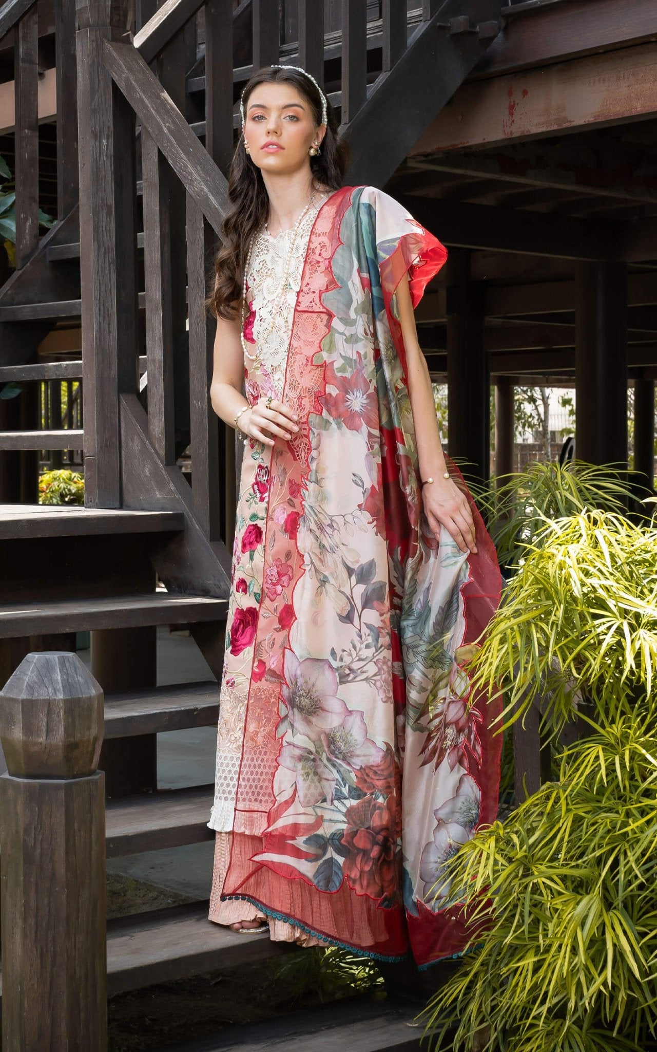 Asifa and Nabeel | Rosemary Ruffles 24 | Botanica - Official Asifa and Nabeel stockist in UK - Sakeena London