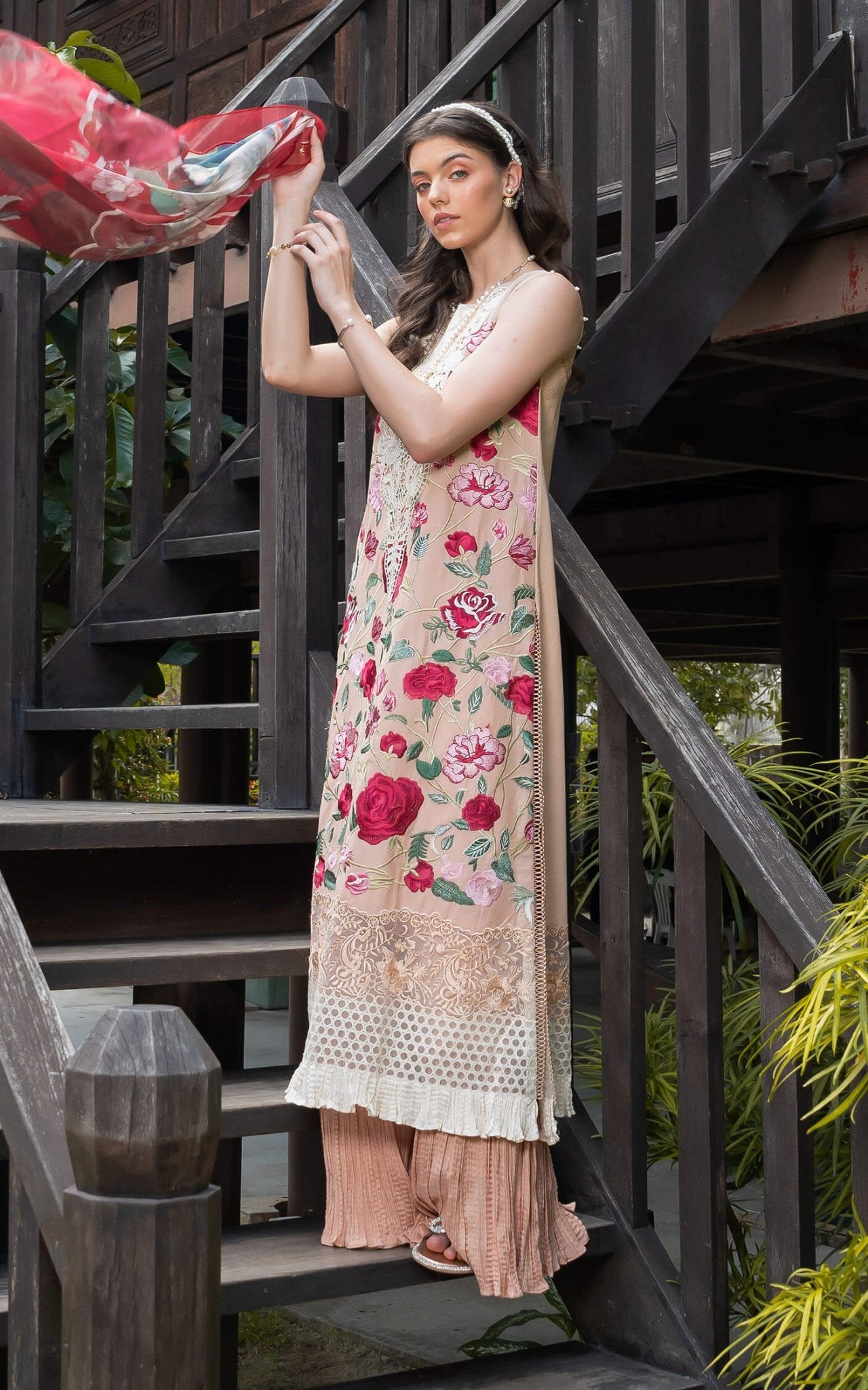 Asifa and Nabeel | Rosemary Ruffles 24 | Botanica - Official Asifa and Nabeel stockist in UK - Sakeena London
