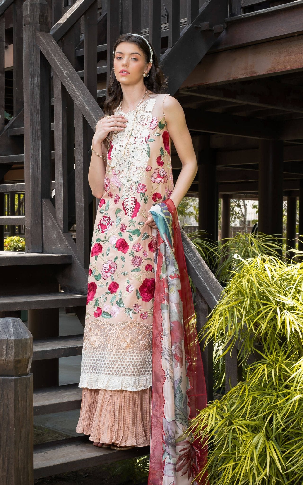 Asifa and Nabeel | Rosemary Ruffles 24 | Botanica - Official Asifa and Nabeel stockist in UK - Sakeena London