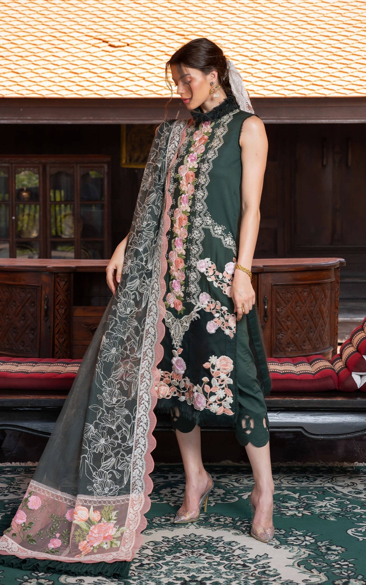 Asifa and Nabeel | Rosemary Ruffles 24 | Charisma - Official Asifa and Nabeel stockist in UK - Sakeena London