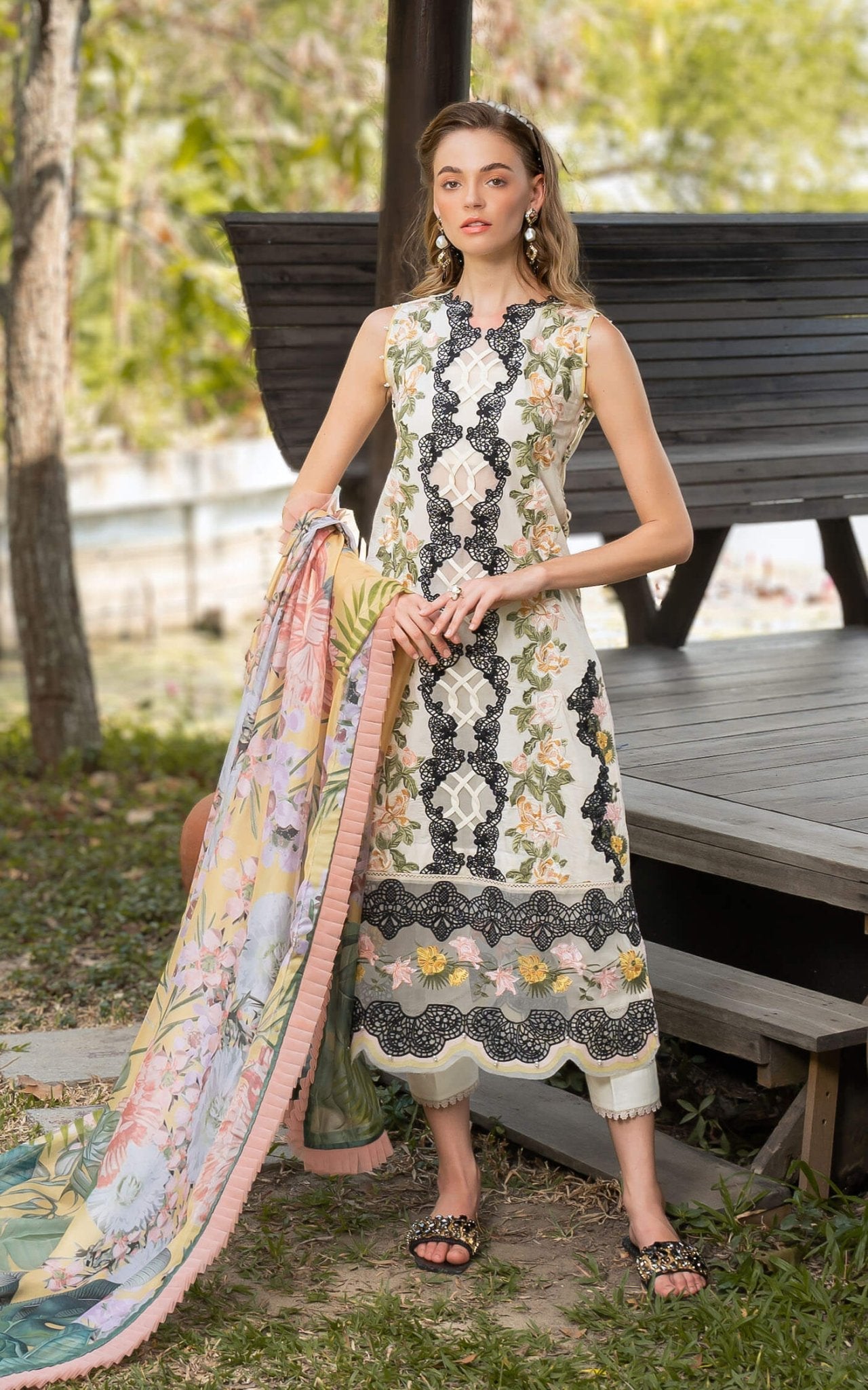 Asifa and Nabeel | Rosemary Ruffles 24 | Mystique - Official Asifa and Nabeel stockist in UK - Sakeena London