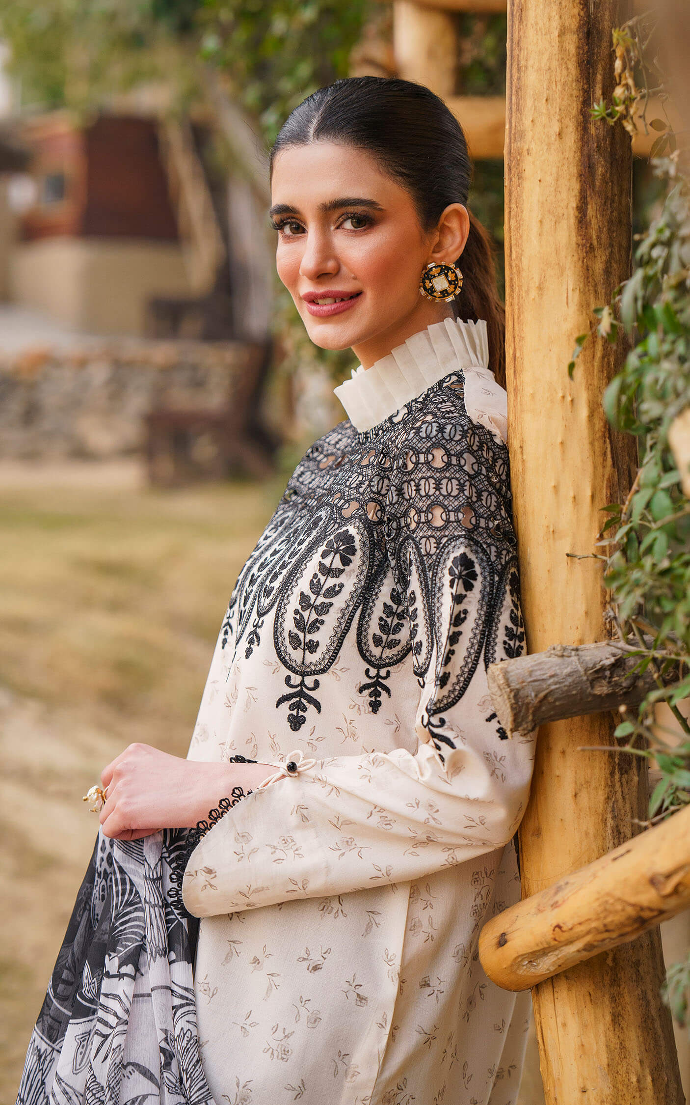 Asifa and Nabeel | Meraki Summer 24 | SNOWDROP-U141M002 - Official Asifa and Nabeel stockist in UK - Sakeena London
