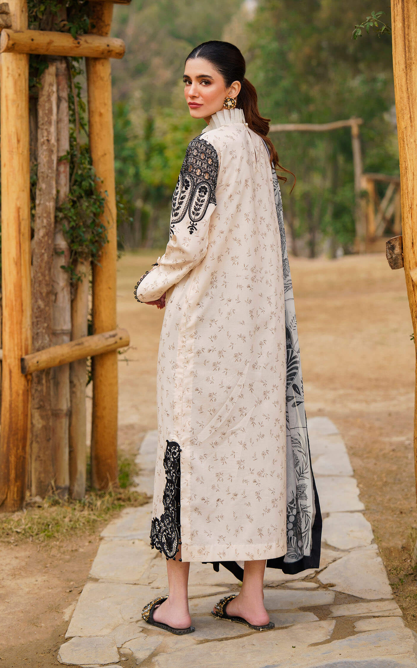 Asifa and Nabeel | Meraki Summer 24 | SNOWDROP-U141M002 - Official Asifa and Nabeel stockist in UK - Sakeena London
