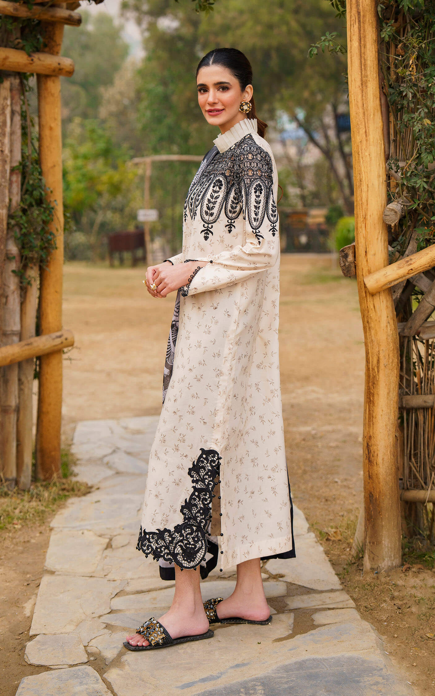 Asifa and Nabeel | Meraki Summer 24 | SNOWDROP-U141M002 - Official Asifa and Nabeel stockist in UK - Sakeena London