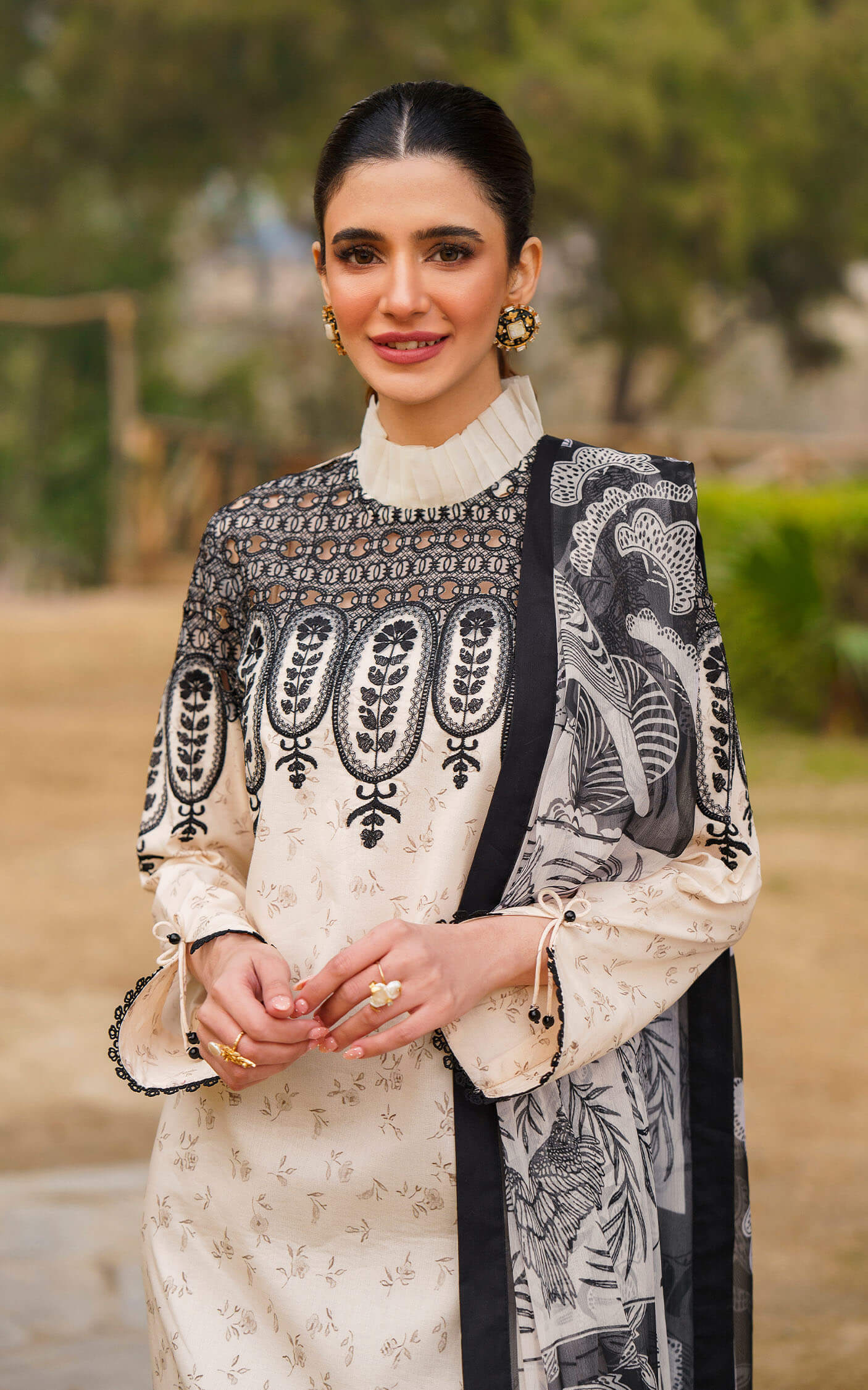Asifa and Nabeel | Meraki Summer 24 | SNOWDROP-U141M002 - Official Asifa and Nabeel stockist in UK - Sakeena London