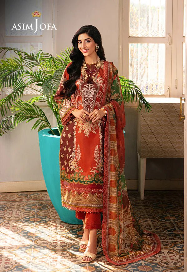 Asim Jofa | Aira Summer Prints | AJAR-14 - Official Asim Jofa stockist in UK - Sakeena London