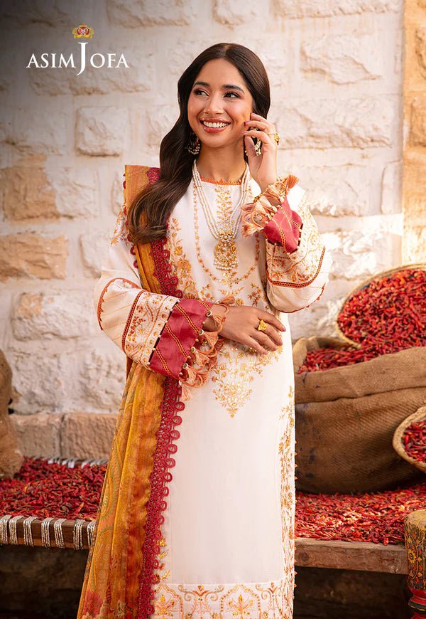 Asim Jofa | Aira Summer Prints | AJAR-30 - Official Asim Jofa stockist in UK - Sakeena London