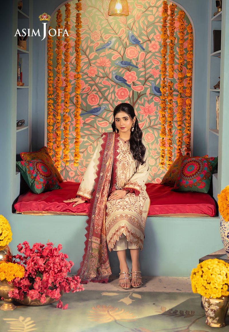 Asim Jofa | Asra Festive Essentials | AJRA-09 - Official Asim Jofa stockist in UK - Sakeena London