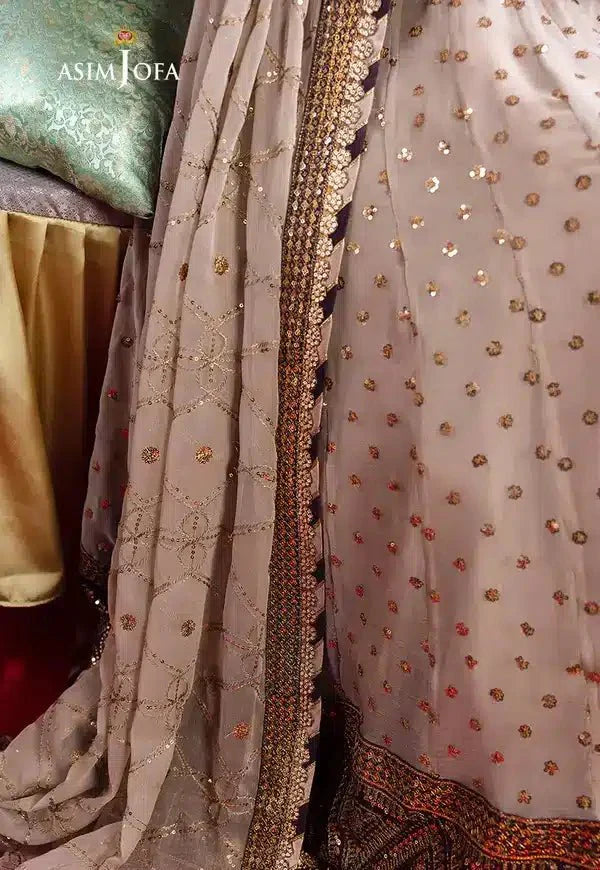 Asim Jofa | Bekhudi Luxury Chiffon 23 | AJBK-05 - Official Asim Jofa stockist in UK - Sakeena London
