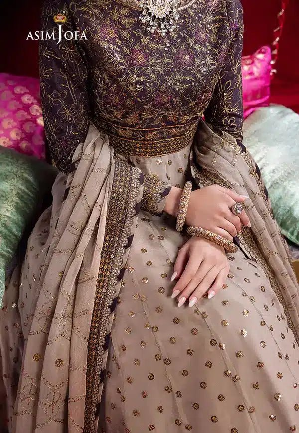 Asim Jofa | Bekhudi Luxury Chiffon 23 | AJBK-05 - Official Asim Jofa stockist in UK - Sakeena London