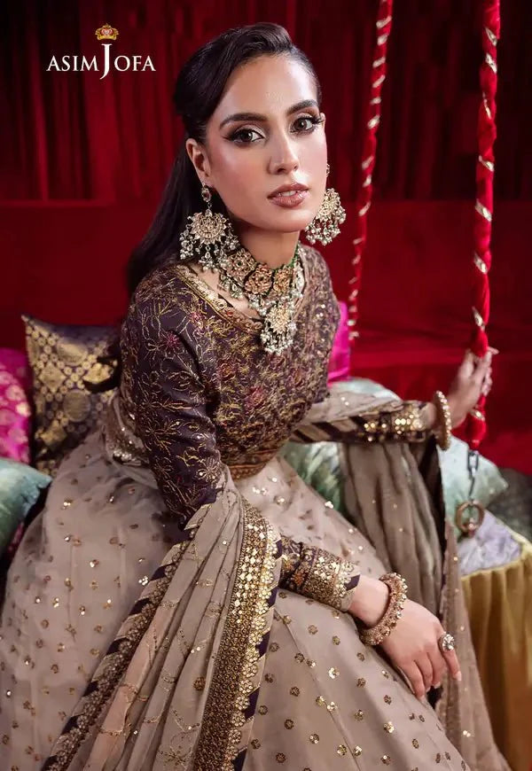 Asim Jofa | Bekhudi Luxury Chiffon 23 | AJBK-05 - Official Asim Jofa stockist in UK - Sakeena London