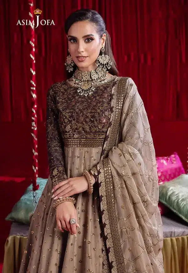Asim Jofa | Bekhudi Luxury Chiffon 23 | AJBK-05 - Official Asim Jofa stockist in UK - Sakeena London