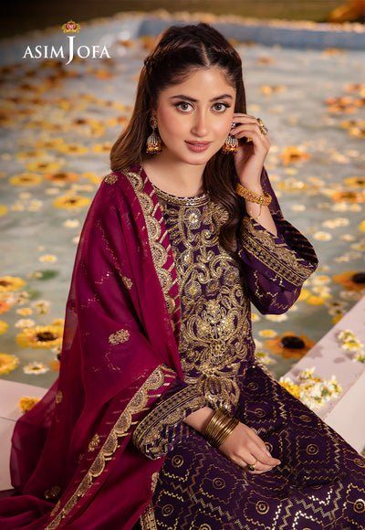Asim Jofa | Dhanak Rang Collection | AJCF-02 - Official Asim Jofa stockist in UK - Sakeena London