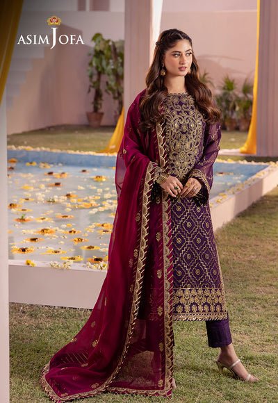 Asim Jofa | Dhanak Rang Collection | AJCF-02 - Official Asim Jofa stockist in UK - Sakeena London