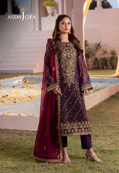 Asim Jofa | Dhanak Rang Collection | AJCF-02 - Official Asim Jofa stockist in UK - Sakeena London