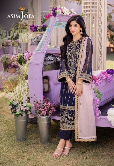 Asim Jofa | Dhanak Rang Collection | AJCF-09 - Official Asim Jofa stockist in UK - Sakeena London