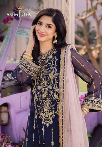 Asim Jofa | Dhanak Rang Collection | AJCF-09 - Official Asim Jofa stockist in UK - Sakeena London
