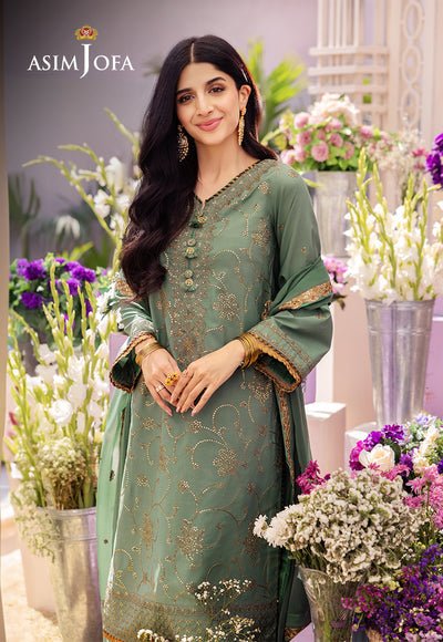 Asim Jofa | Dhanak Rang Collection | AJCF-15 - Official Asim Jofa stockist in UK - Sakeena London
