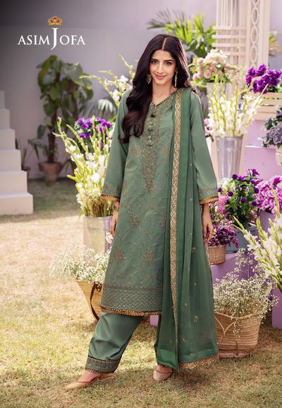 Asim Jofa | Dhanak Rang Collection | AJCF-15 - Official Asim Jofa stockist in UK - Sakeena London