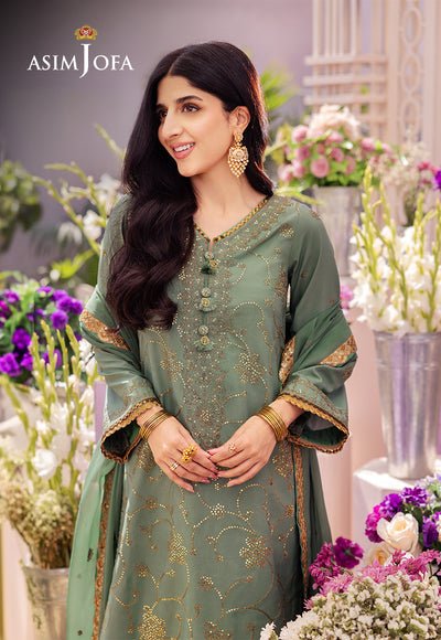 Asim Jofa | Dhanak Rang Collection | AJCF-15 - Official Asim Jofa stockist in UK - Sakeena London