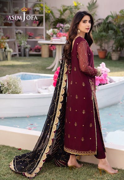 Asim Jofa | Dhanak Rang Collection | AJCF-18 - Official Asim Jofa stockist in UK - Sakeena London