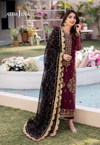 Asim Jofa | Dhanak Rang Collection | AJCF-18 - Official Asim Jofa stockist in UK - Sakeena London