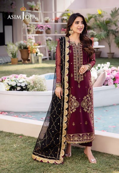 Asim Jofa | Dhanak Rang Collection | AJCF-18 - Official Asim Jofa stockist in UK - Sakeena London