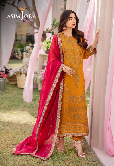 Asim Jofa | Dhanak Rang Collection | AJCF-25 - Official Asim Jofa stockist in UK - Sakeena London