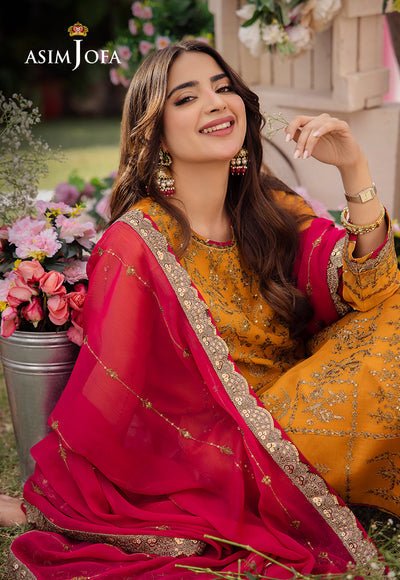 Asim Jofa | Dhanak Rang Collection | AJCF-25 - Official Asim Jofa stockist in UK - Sakeena London