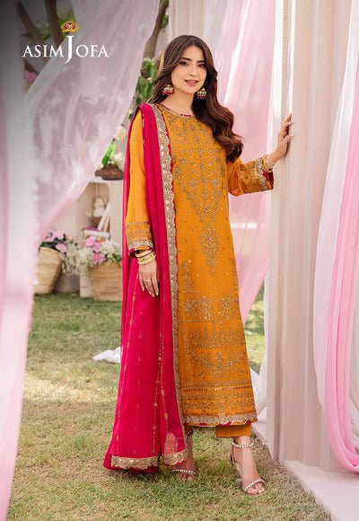 Asim Jofa | Dhanak Rang Collection | AJCF-25 - Official Asim Jofa stockist in UK - Sakeena London