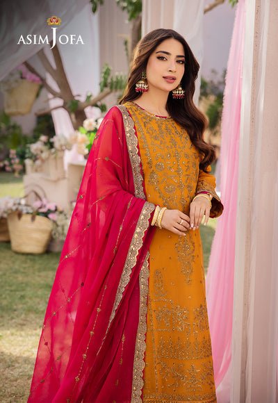 Asim Jofa | Dhanak Rang Collection | AJCF-25 - Official Asim Jofa stockist in UK - Sakeena London