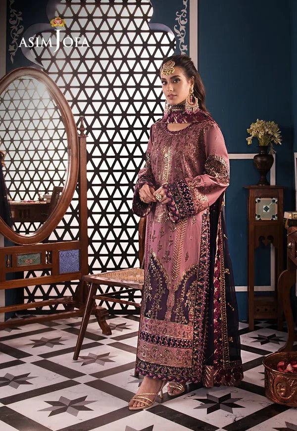 Asim Jofa | Fasana e Ishq Eid Luxury Lawn | AJFI-22 - Official Asim Jofa stockist in UK - Sakeena London
