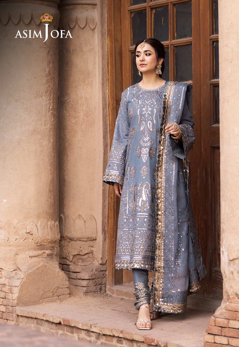 Asim Jofa | Chikankari EidÃÂ¢ÃÂÃÂ24 | AJCE-12 - Official Asim Jofa stockist in UK - Sakeena London