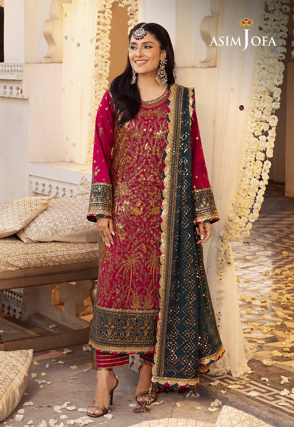 Asim Jofa | Shehnai Festive Collection | AJSH-19 - Official Asim Jofa stockist in UK - Sakeena London