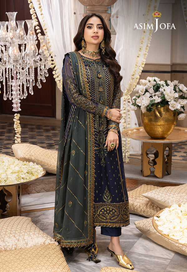 Asim Jofa | Shehnai Festive Collection | AJSH-12 - Official Asim Jofa stockist in UK - Sakeena London