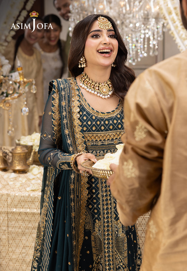 Asim Jofa | Shehnai Festive Collection | AJSH-18 - Official Asim Jofa stockist in UK - Sakeena London