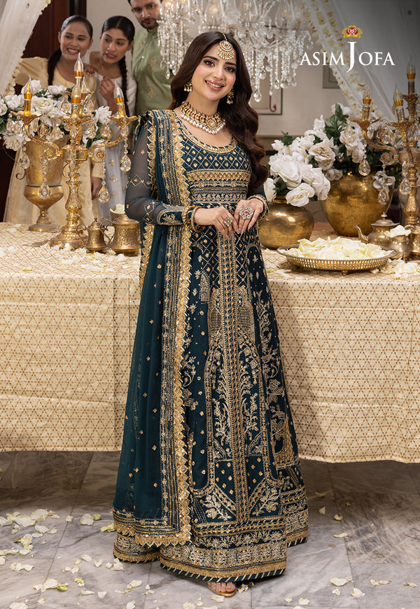 Asim Jofa | Shehnai Festive Collection | AJSH-18 - Official Asim Jofa stockist in UK - Sakeena London
