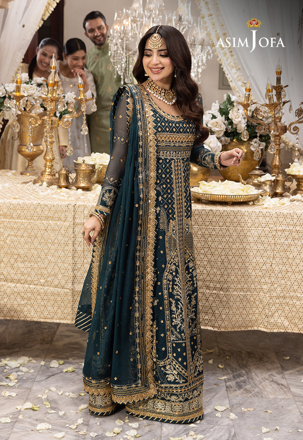 Asim Jofa | Shehnai Festive Collection | AJSH-18 - Official Asim Jofa stockist in UK - Sakeena London