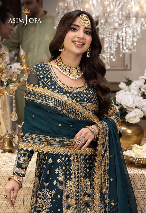 Asim Jofa | Shehnai Festive Collection | AJSH-18 - Official Asim Jofa stockist in UK - Sakeena London