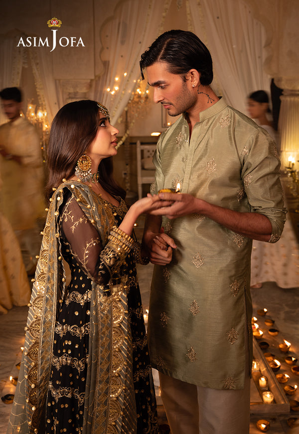 Asim Jofa | Shehnai Festive Collection | AJSH-08 - Official Asim Jofa stockist in UK - Sakeena London