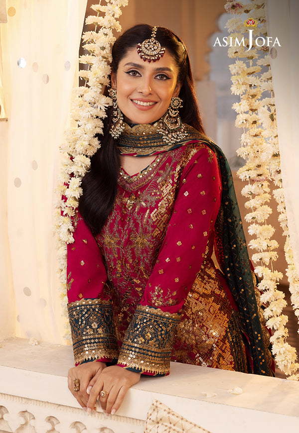 Asim Jofa | Shehnai Festive Collection | AJSH-19 - Official Asim Jofa stockist in UK - Sakeena London
