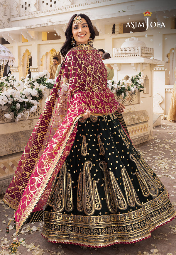 Asim Jofa | Shehnai Festive Collection | AJSH-11 - Official Asim Jofa stockist in UK - Sakeena London