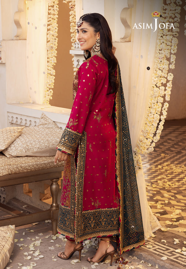 Asim Jofa | Shehnai Festive Collection | AJSH-19 - Official Asim Jofa stockist in UK - Sakeena London