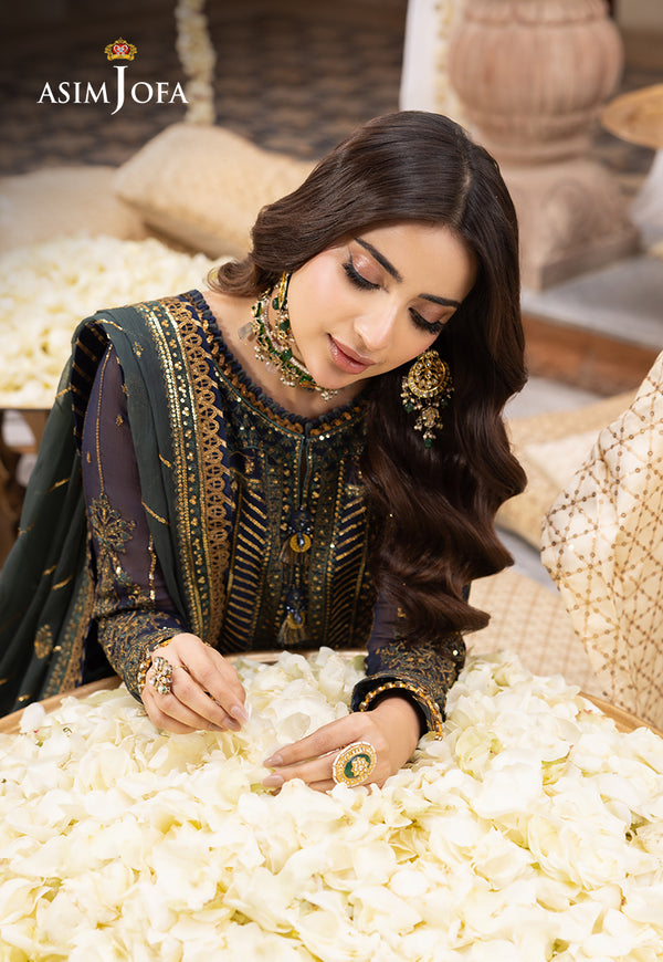 Asim Jofa | Shehnai Festive Collection | AJSH-12 - Official Asim Jofa stockist in UK - Sakeena London