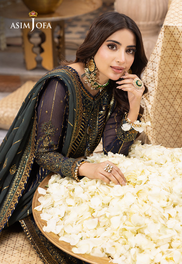 Asim Jofa | Shehnai Festive Collection | AJSH-12 - Official Asim Jofa stockist in UK - Sakeena London