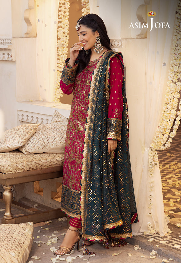 Asim Jofa | Shehnai Festive Collection | AJSH-19 - Official Asim Jofa stockist in UK - Sakeena London