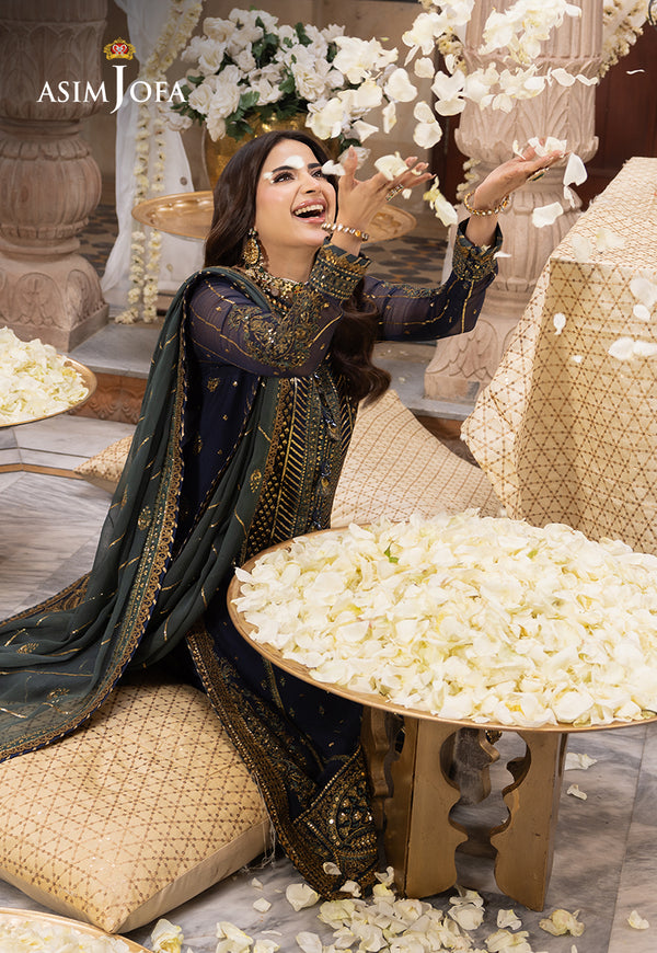 Asim Jofa | Shehnai Festive Collection | AJSH-12 - Official Asim Jofa stockist in UK - Sakeena London