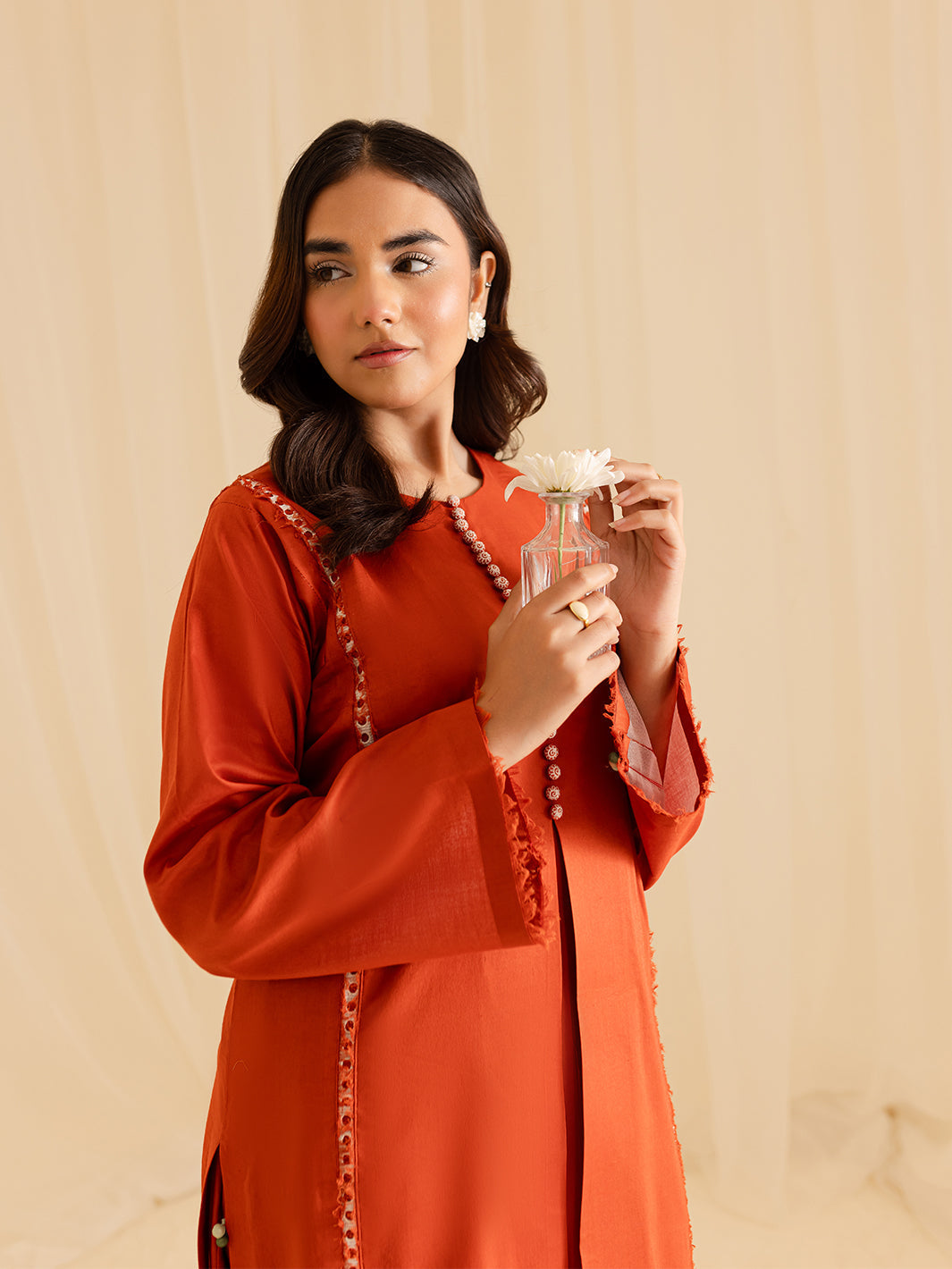 Mahnur | Petal Whispers Lawn Pret | Aster - Official Mahnur stockist in UK - Sakeena London