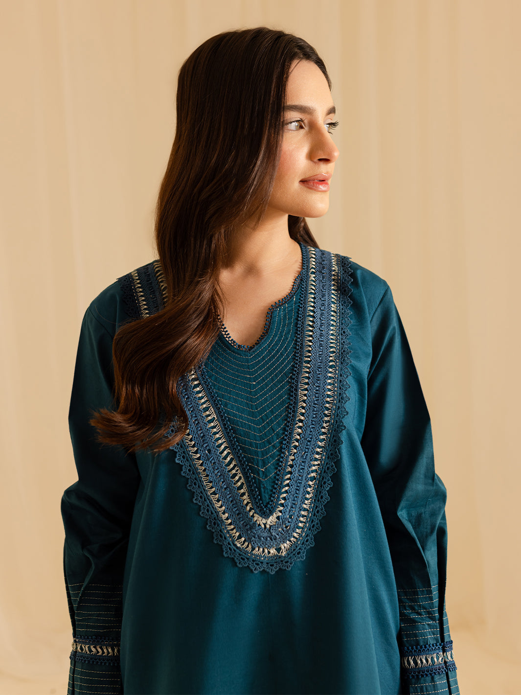 Mahnur | Petal Whispers Lawn Pret | Asteria - Official Mahnur stockist in UK - Sakeena London