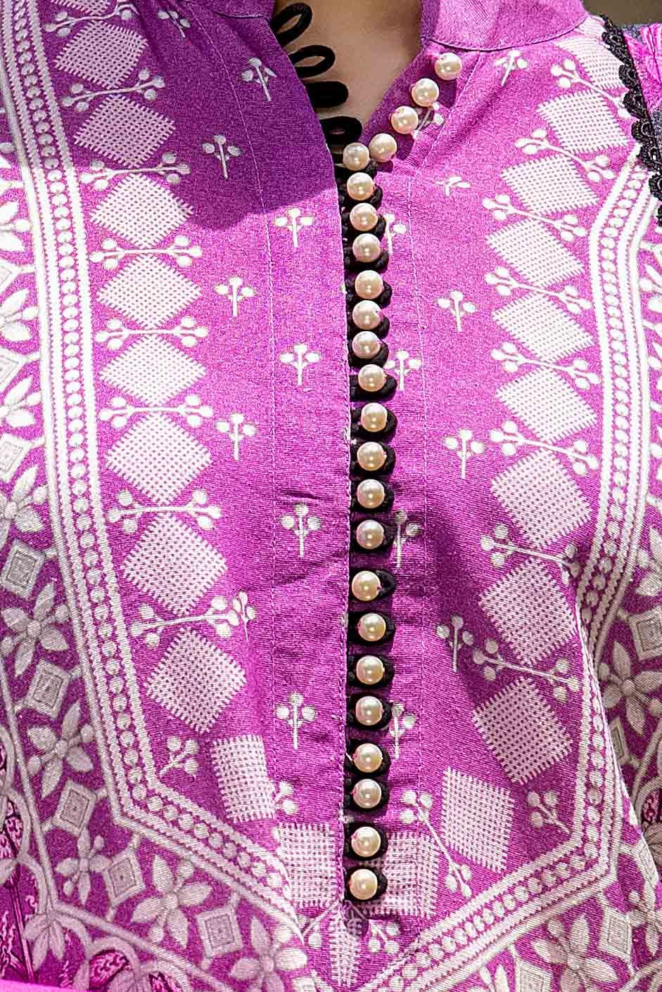 Gul Ahmed | Winter Collection 24 | Karandi Suit AY-42002 - Official Gul Ahmed stockist in UK - Sakeena London